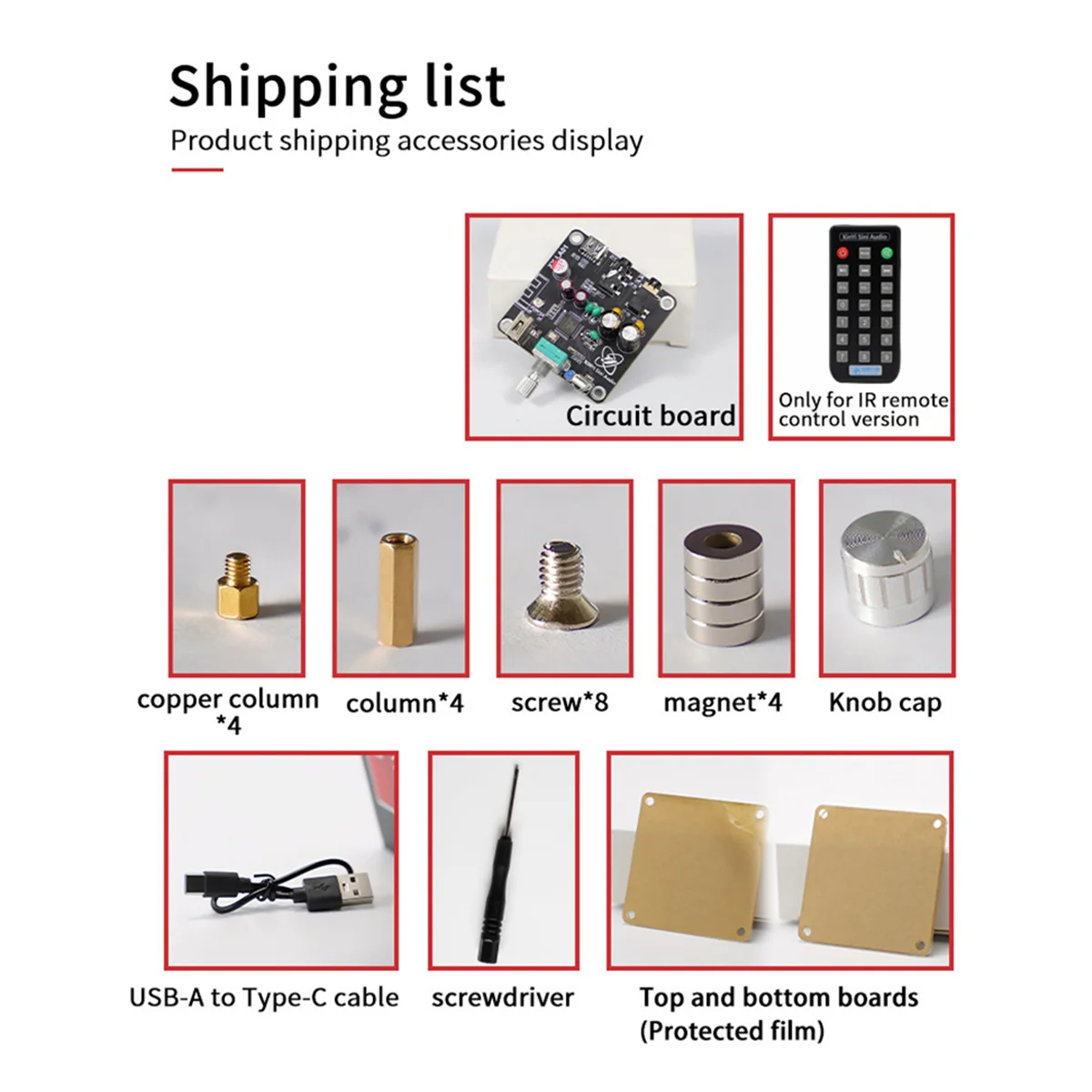 

La01 Non-Destructive Hifi5.1 Bluetooth USB Flash Drive Decoding Board Player Audio Receiver Audio Amplifier Board 1Set