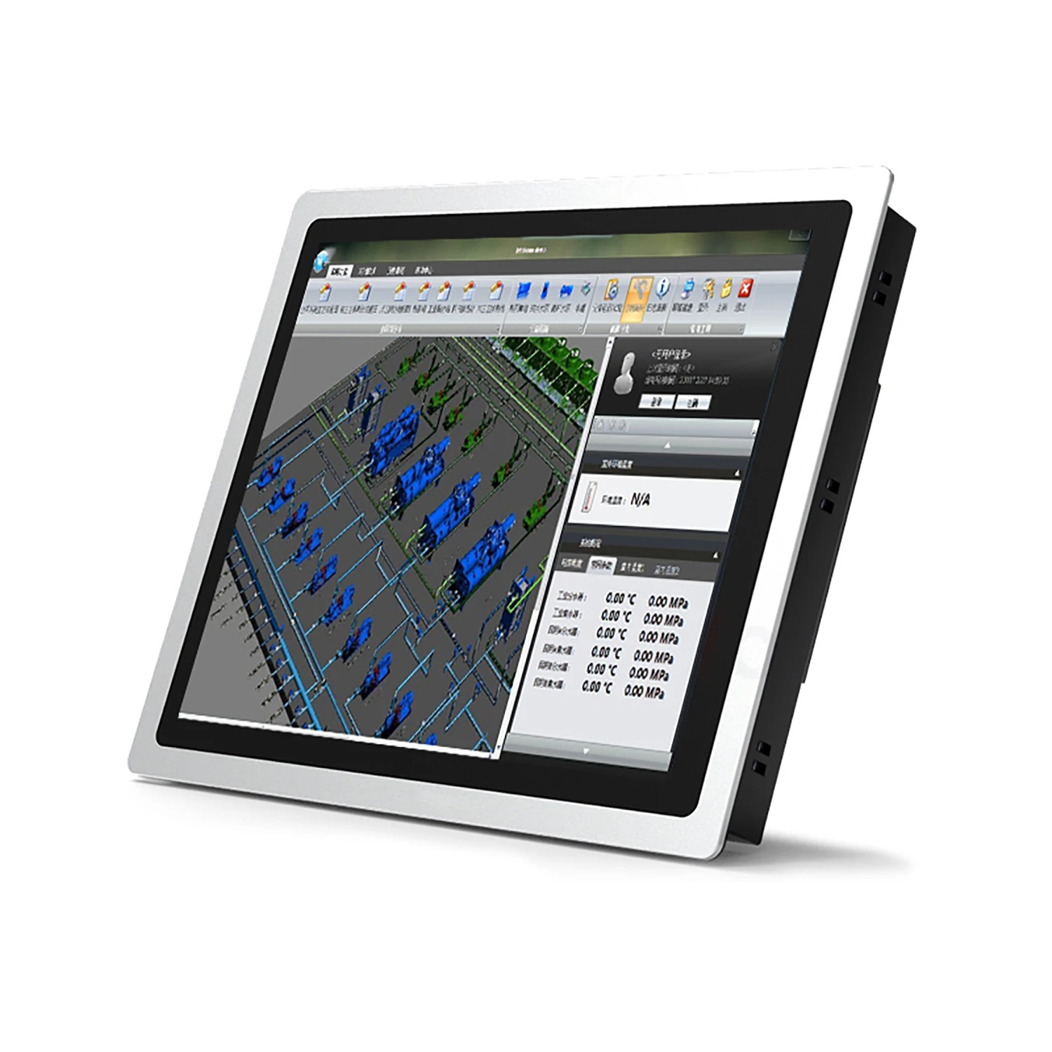 

10 12 15 17 inch embedded industrial monitor mini tablet computer lcd display with capacitive touch screen VGA HDMI-interface