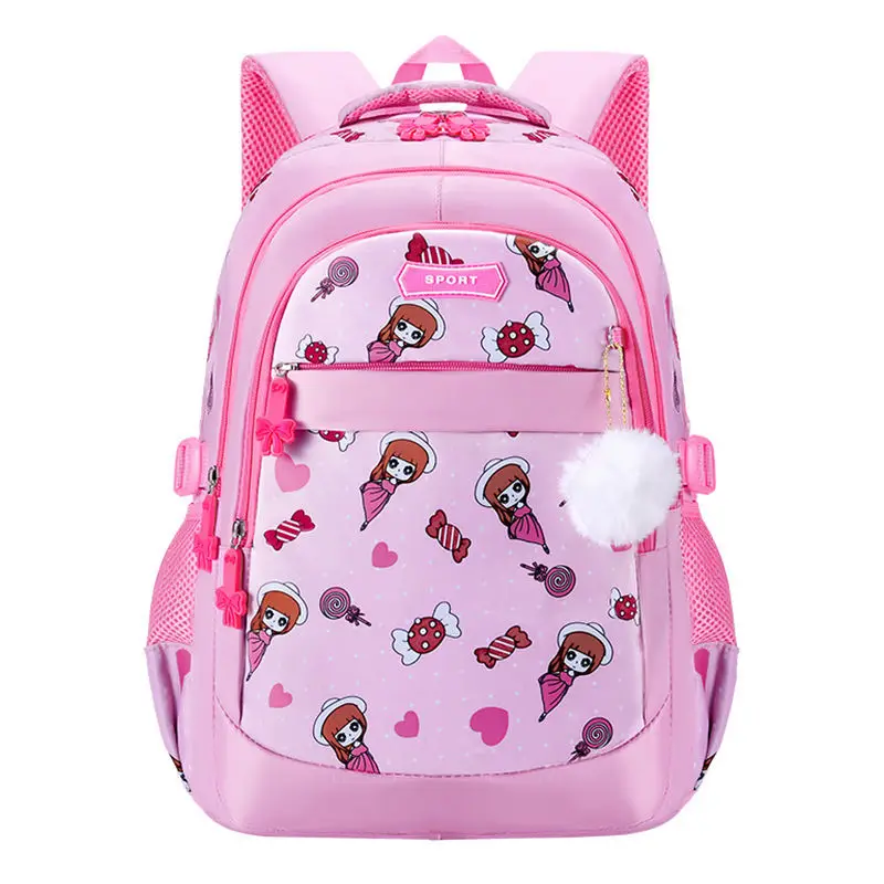 New Schoolbag for Primary School Students Girls Grade 1-6 Girls Junior High School Girl Lightweight Children Backpack