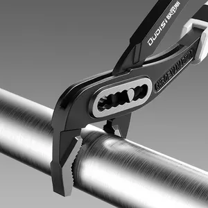 Heavy Duty Pipe Wrenches Set, Multifuncional Abertura Ajustável, Water Pipe Clamp Alicadores, Ferramenta de Reparo para Canalizador 8 principais vendas ferramentas de marcineiro - №7