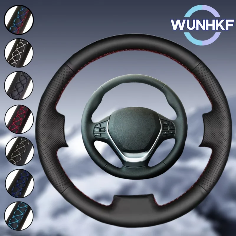 

Изготовленный на заказ оплетка на руль автомобиля, 100% подходит для BMW F20 F45 F30 F31 F34 2013-2018 F32 F33 F36 автомобильные товары, обертка рулевого управления
