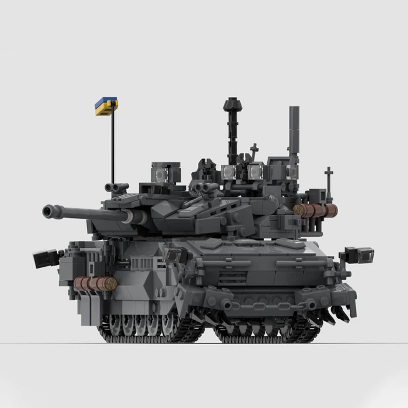

MOC military series attacker infantry fighting vehicle tank model assembly building block toys children's birthday gift