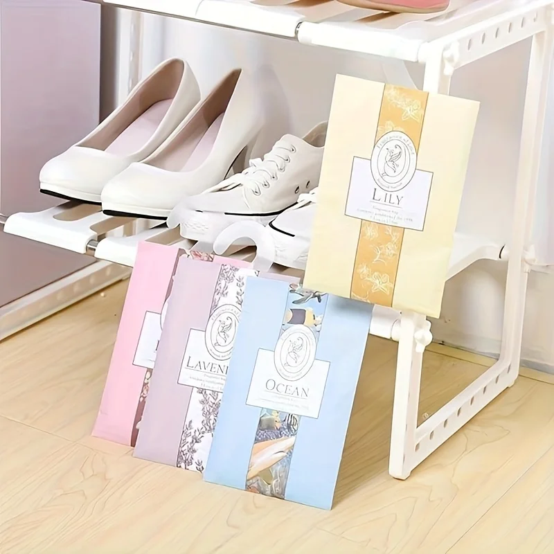 5 قطع من أكياس رائحة الخزانة المحمولة، أكياس معطرة معلقة متينة، أساسيات المنزل والطلاب، منظم لتنقية الهواء