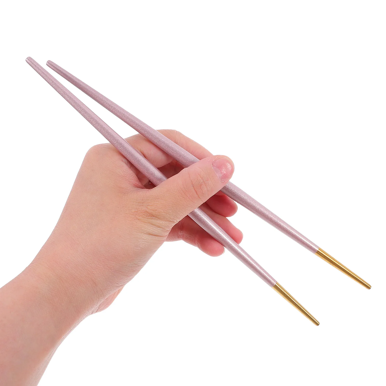 

Stainless Steel Japanese Style Japanese Style Chopsticks Non slip Home Dining Utensils Reusable Storage Accessories