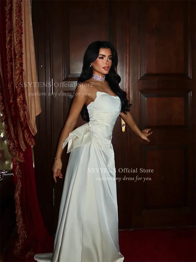 Suknie ślubne SSYTENS w stylu nowoczesnej syreny, suknie ślubne z Arabii Saudyjskiej, suknie ślubne z dekoltem w serduszko, suknie ślubne 2026, damskie suknie ślubne szyte na miarę, robes de mariée