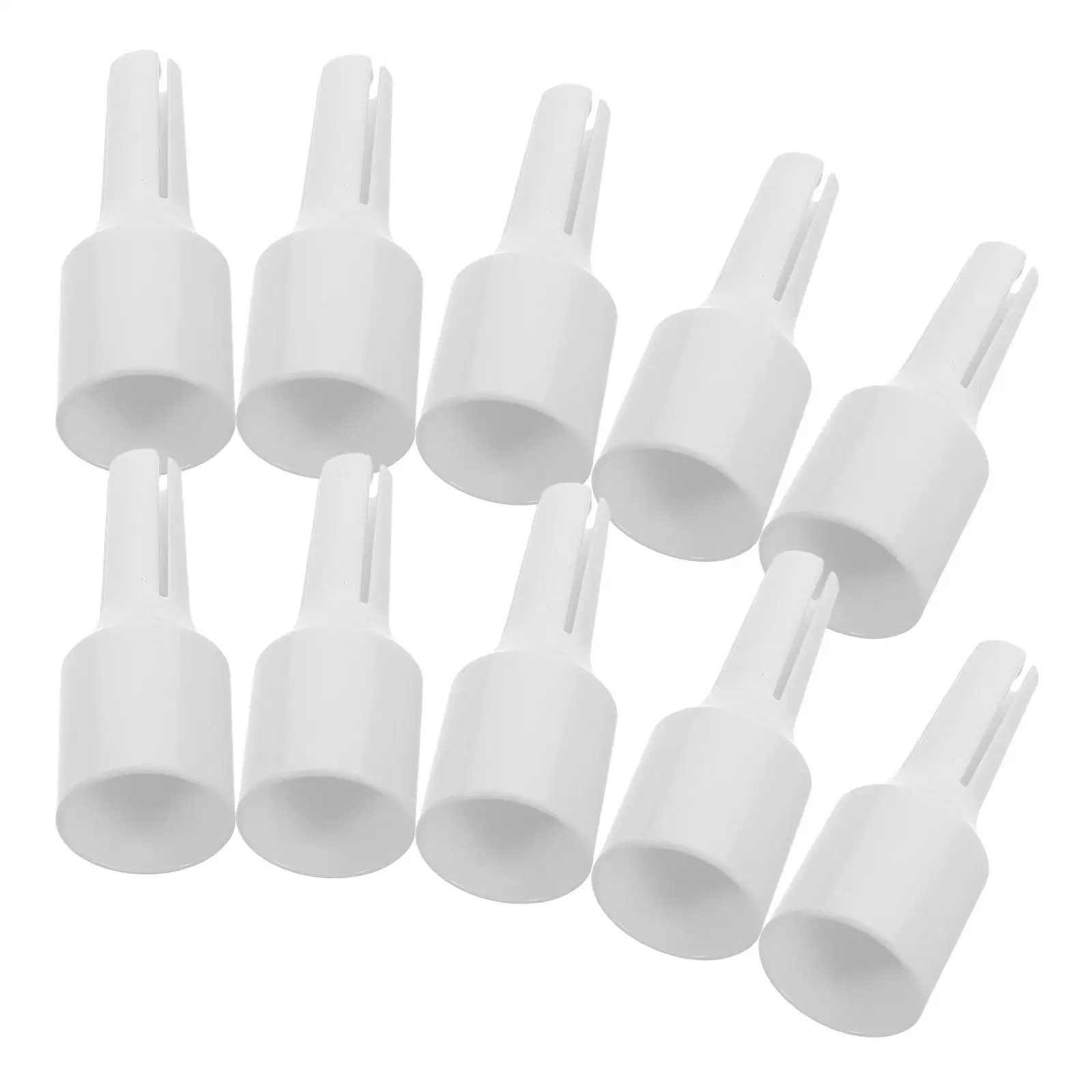 

10 Pcs Bottle Opener Universal Handy White Plastic Easy Open Glass Jar Lid Pill Multi Functional Tool Skincare Packaging