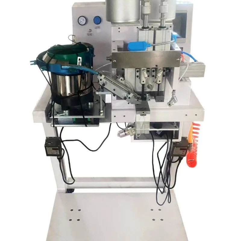 Rhinestone bead machine four-claw nail bottom nail clothing processing auxiliary bead machine non-porous pearl semicircular