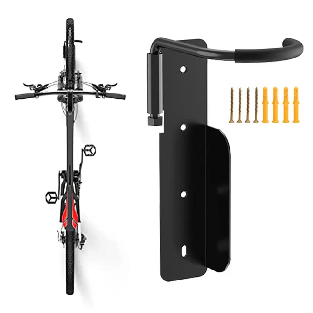 Garage Wall Mount Bike Rack Vertical Bike Display Hanging Hook Garage Wall Hanger for Helmet Universal Bicycle Parking Rack