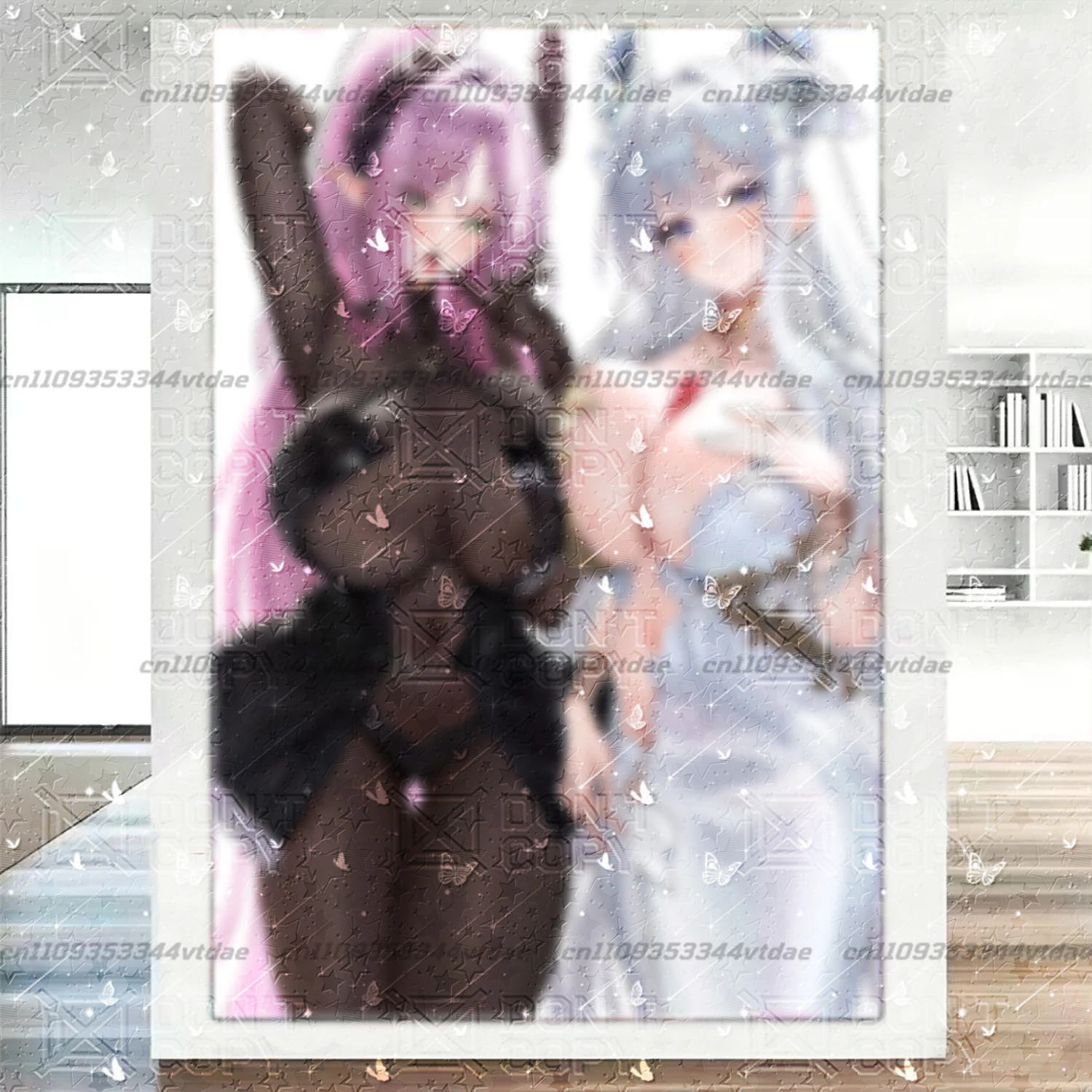 Valparaiso Max Immelmann Vertical Tapestry Game Character Wall Hanging Anime Art Print Background Cloth Bedroom Dorm Home Decor
