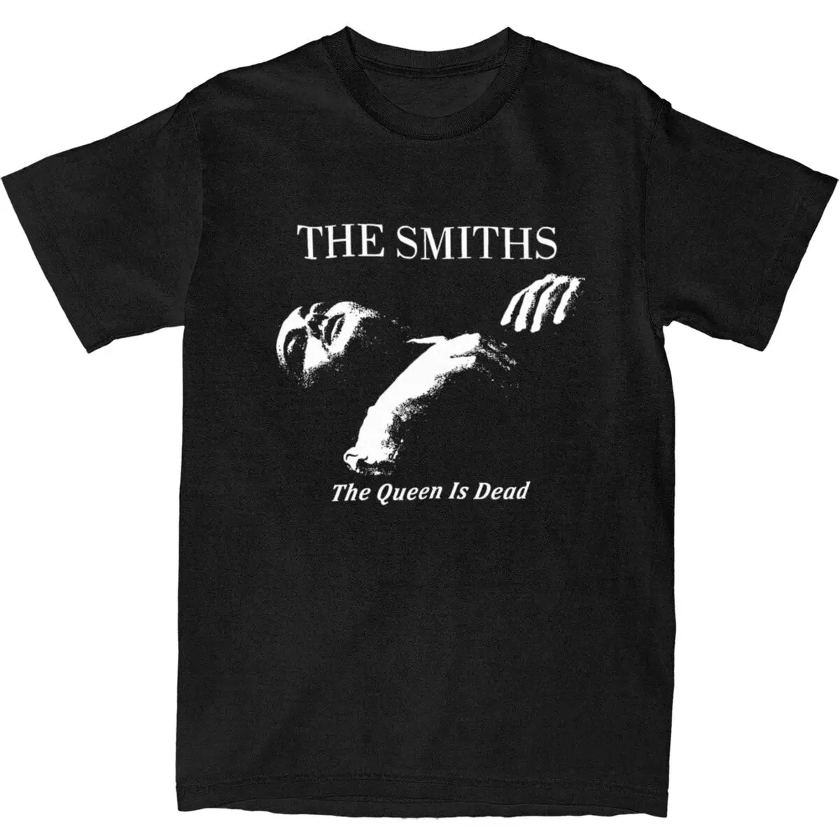 Men The Smiths The Queen Is Dead T Shirts Cotton Top Tees Beach Y2K Basic Short Sleeve T-Shirt O Neck Fashion Print Tshirt