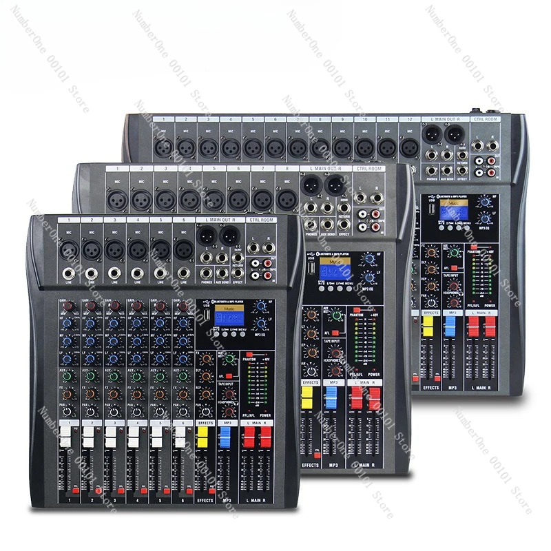 Manufacturer wholesale mixer console, singing live broadcast equipment, audio mixer