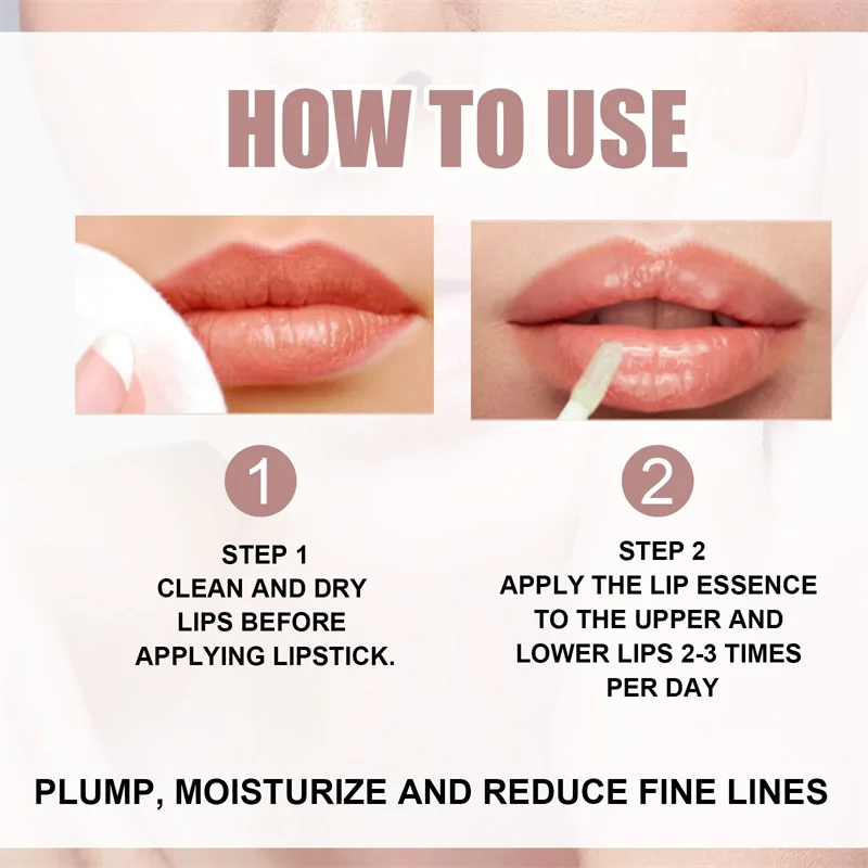 Long Lasting Lip Plumper Oil Instant Volumising Enhancer Lip Serum Collagen Lips Volume Increases Lip Gloss Sexy Cosmetic Makeup