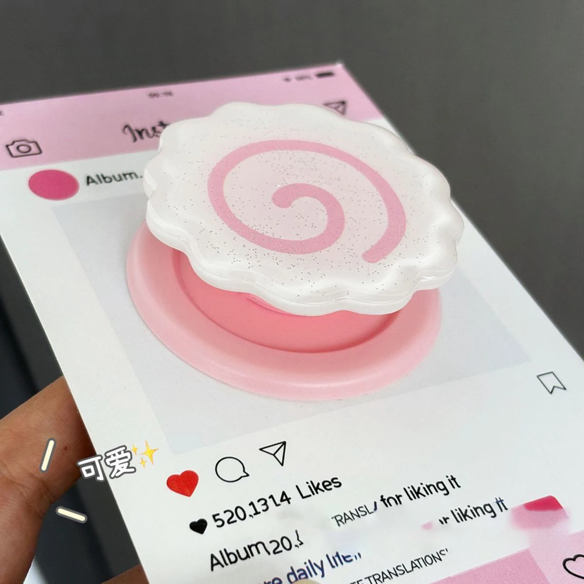 Support magnétique pour téléphone en forme de poisson 3D mignon coréen, support pour iPhone 16, support pour fille