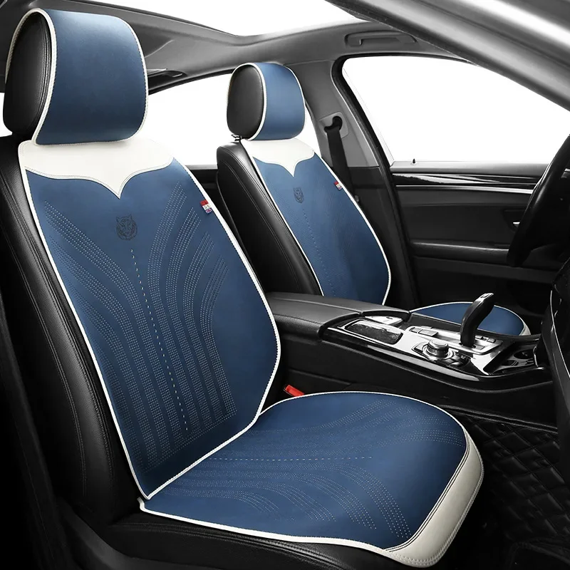 Car Seat Cover Pads suede Breathable Seats Cushion All Seasons Ptotection Mats Automotive  Accessories