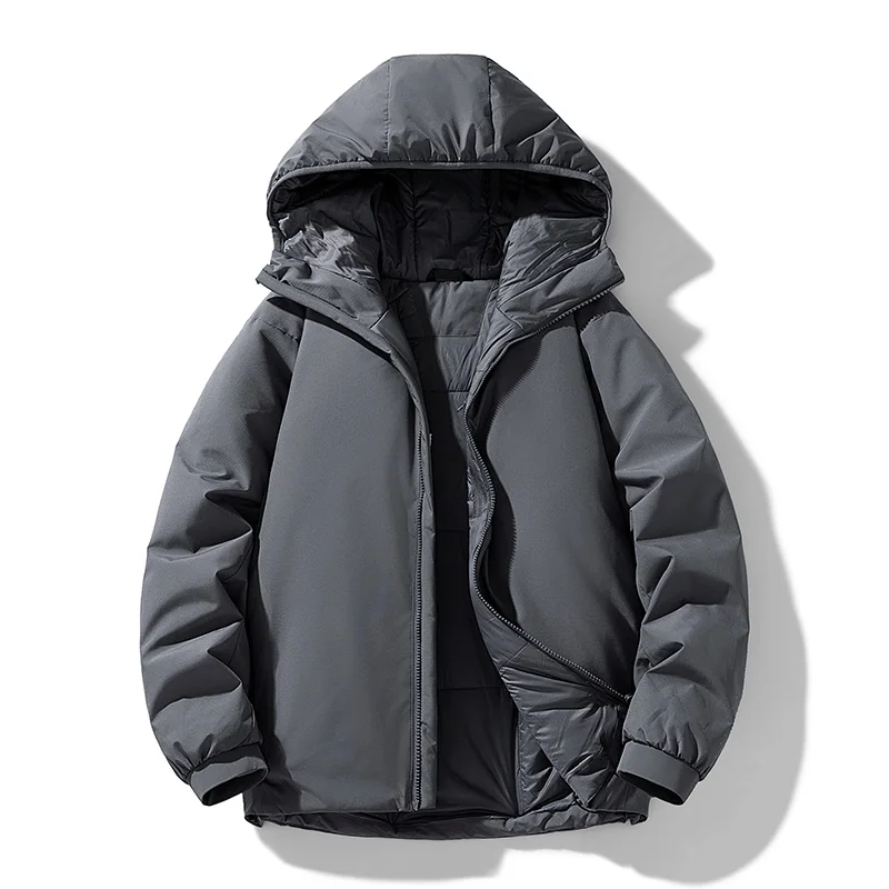 2023 Winter Unisex Wandern Jacke Mit Kapuze Parkas Männer Baumwolle Gefütterte Jacke Männer Warme Mäntel Männlichen Casual Mantel Mann Stepp jacke