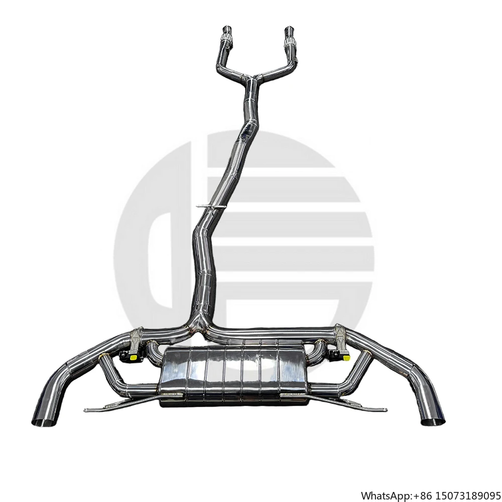 

SS304 Exhaust Catback Muffler Valved Remote Control for GLC43 3.0T 2016-2023