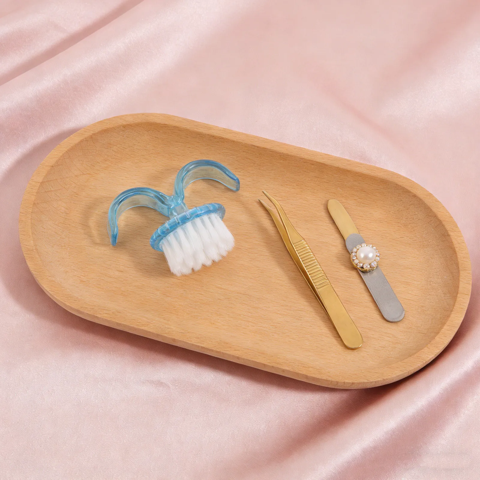 

12Pcs Mini Nail Cleaning Brush Set Portable Round Bristle Dust Brush for Manicure Salons Travel Home Fingernail Cuticle Care