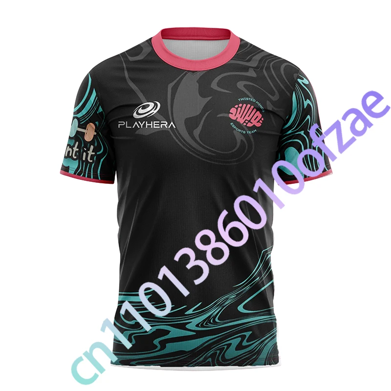 بدلة تدريب جيرسي احترافية جديدة من Twisted Minds esports لعام 2025 CSGO2 PUBG مباراة من الجيرسيه هدية تي شيرت مناسب لكل من الرجال #5