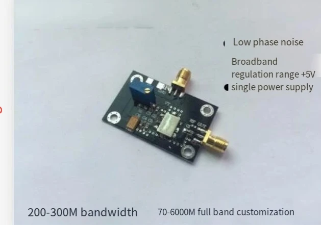 

250MHz VCO Voltage Controlled Oscillator Point Frequency Signal Sweep Frequency Signal Source 200-300M Output Sweep Frequency