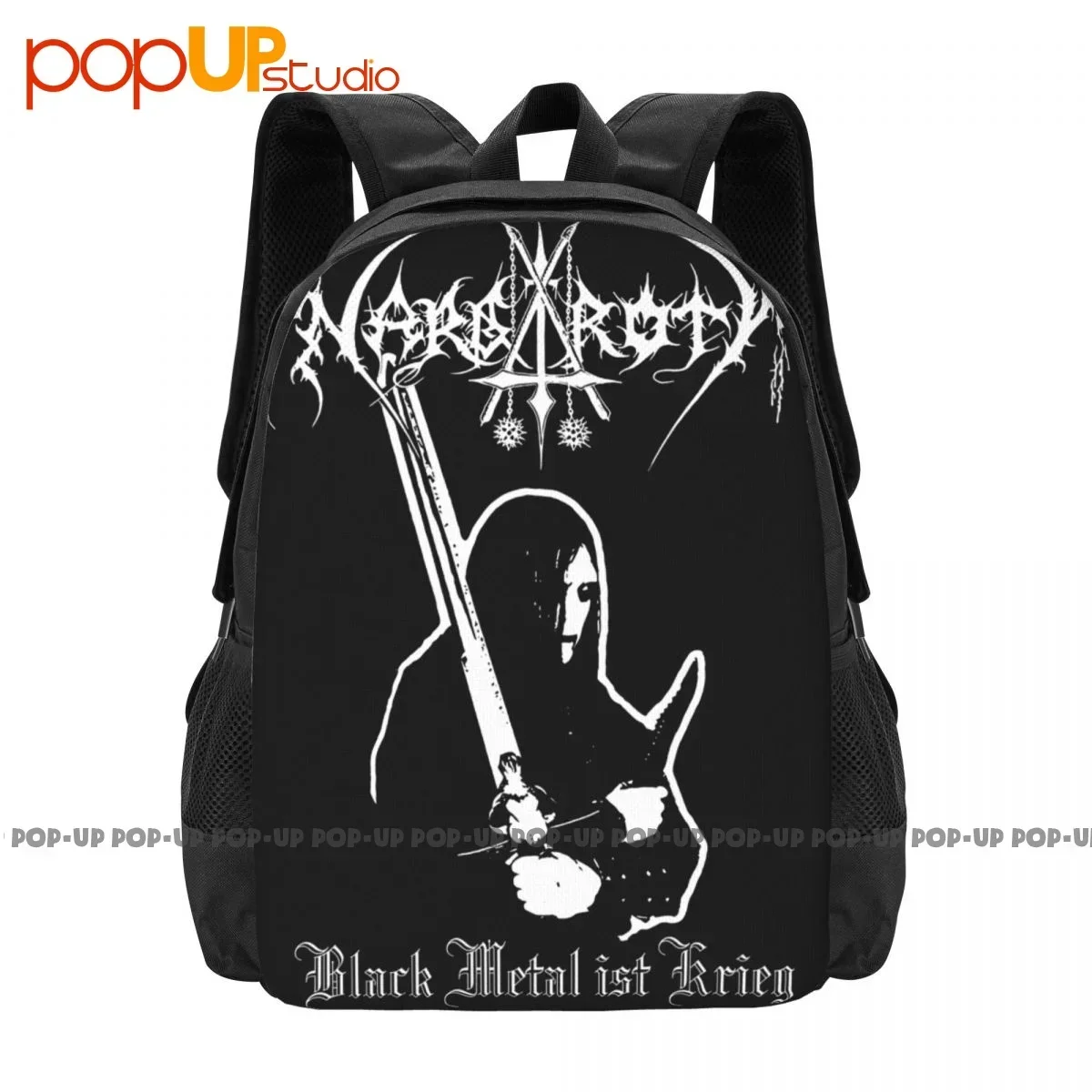 

Nargaroth Black Metal Band Black Metal Ist Krieg P-515 Backpack Large Capacity Shoe Bag Gym Tote Bag