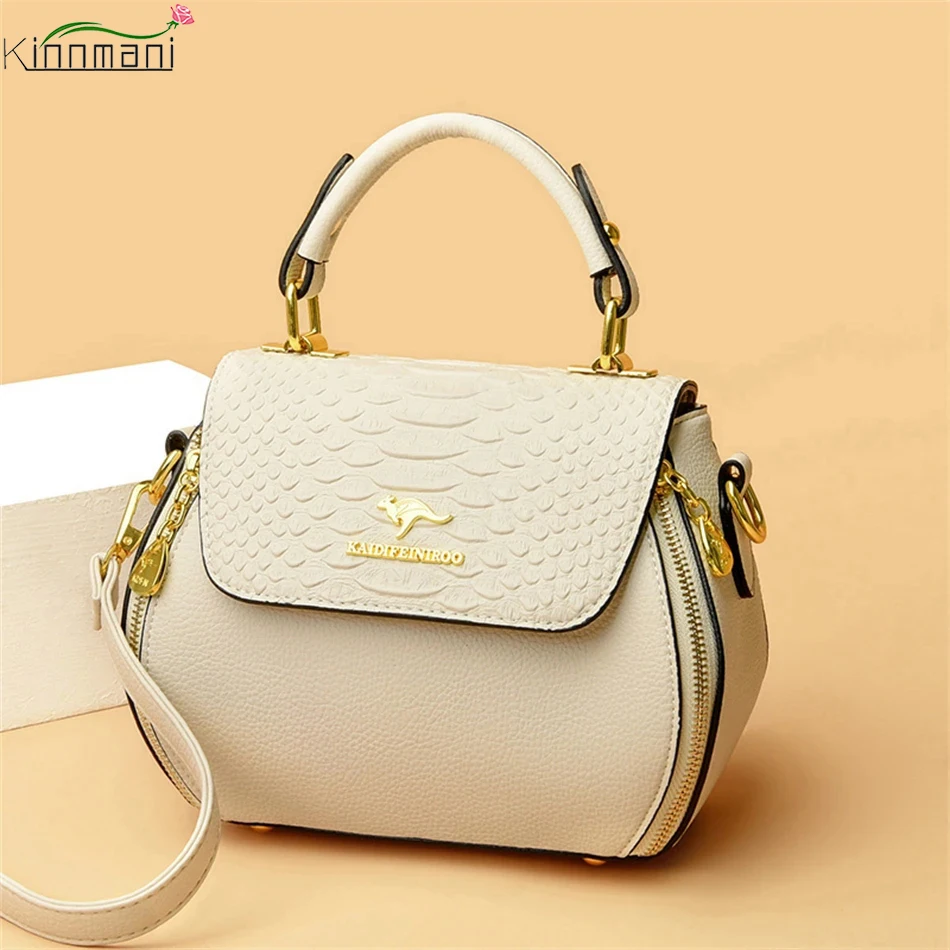 

2024 Fashion Trend New Women's Handbag Luxury Women's Designer Messenger Bag Popular Crocodile Pattern Girl Wallet Shoulder Bags