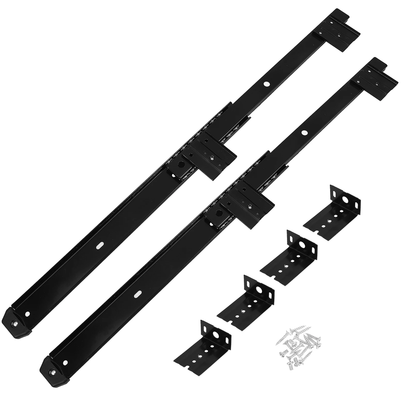 

1 Set Guide Rail Computer Table Tray Replacement Heavy Duty Slides Full Extension Slide Drawer Glides Cabinet Drawer Slide Cold