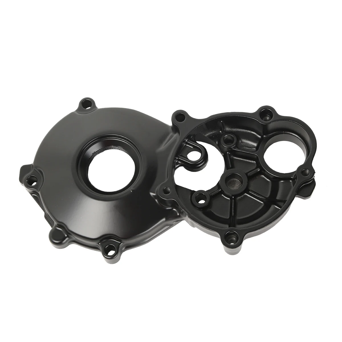 Motorcycle Black Starter Engine Cover Crankcase For Suzuki GSX-R 600 1996-2005 GSXR 750 2001-2005 2002 2003 2004