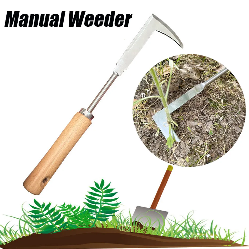 

Garden Weeding Tool Weeding Puller L-shaped Manual Crack Weeder Weed Extractor Removal Agricultural Bonsai Supplies Hand Tool