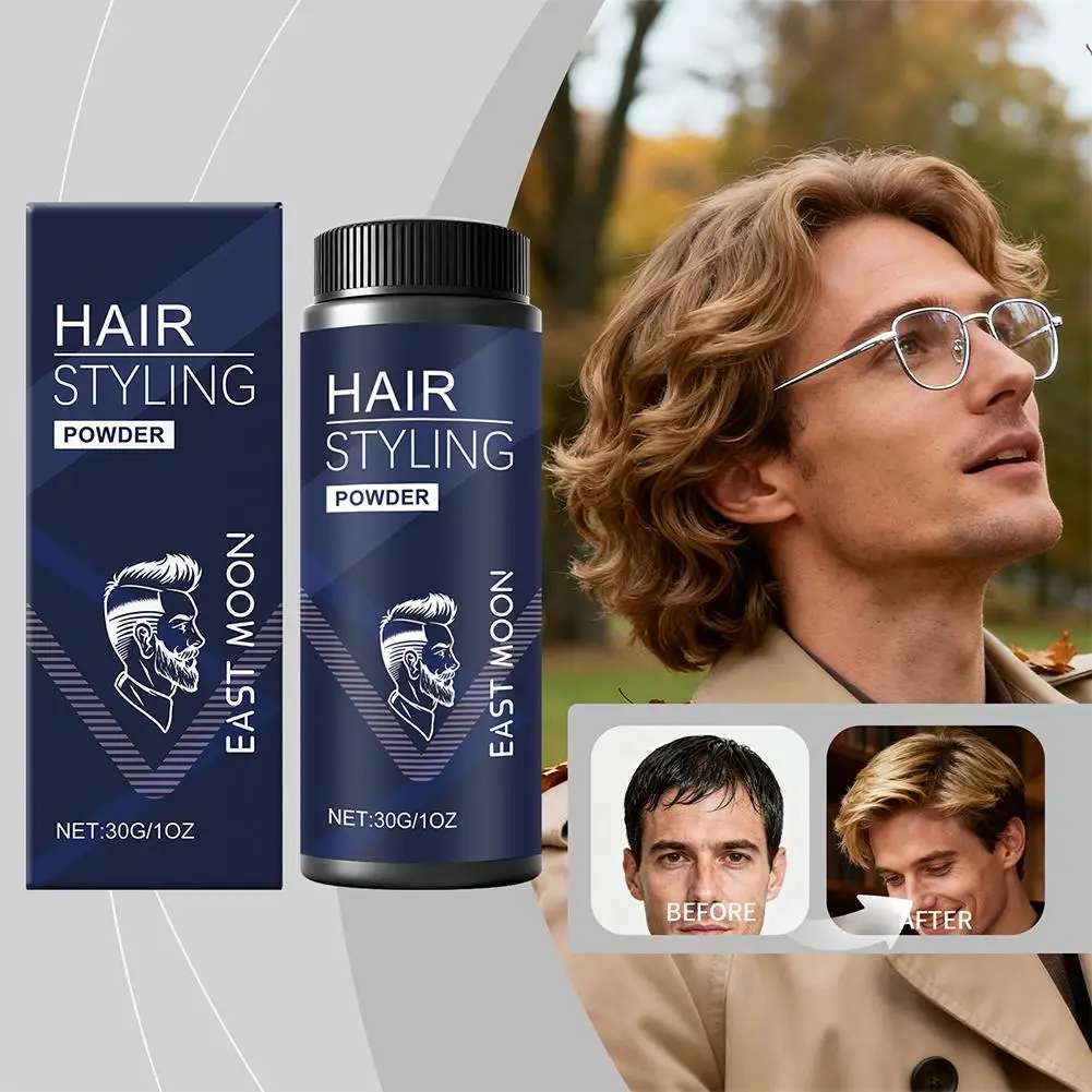 1 قطعة مسحوق تصفيف الشعر السيطرة على النفط مسحوق الشعر رقيق مسحوق الشعر زيادة حجم الشعر على الفور تصفيف طويل الأمد ل W3W8
