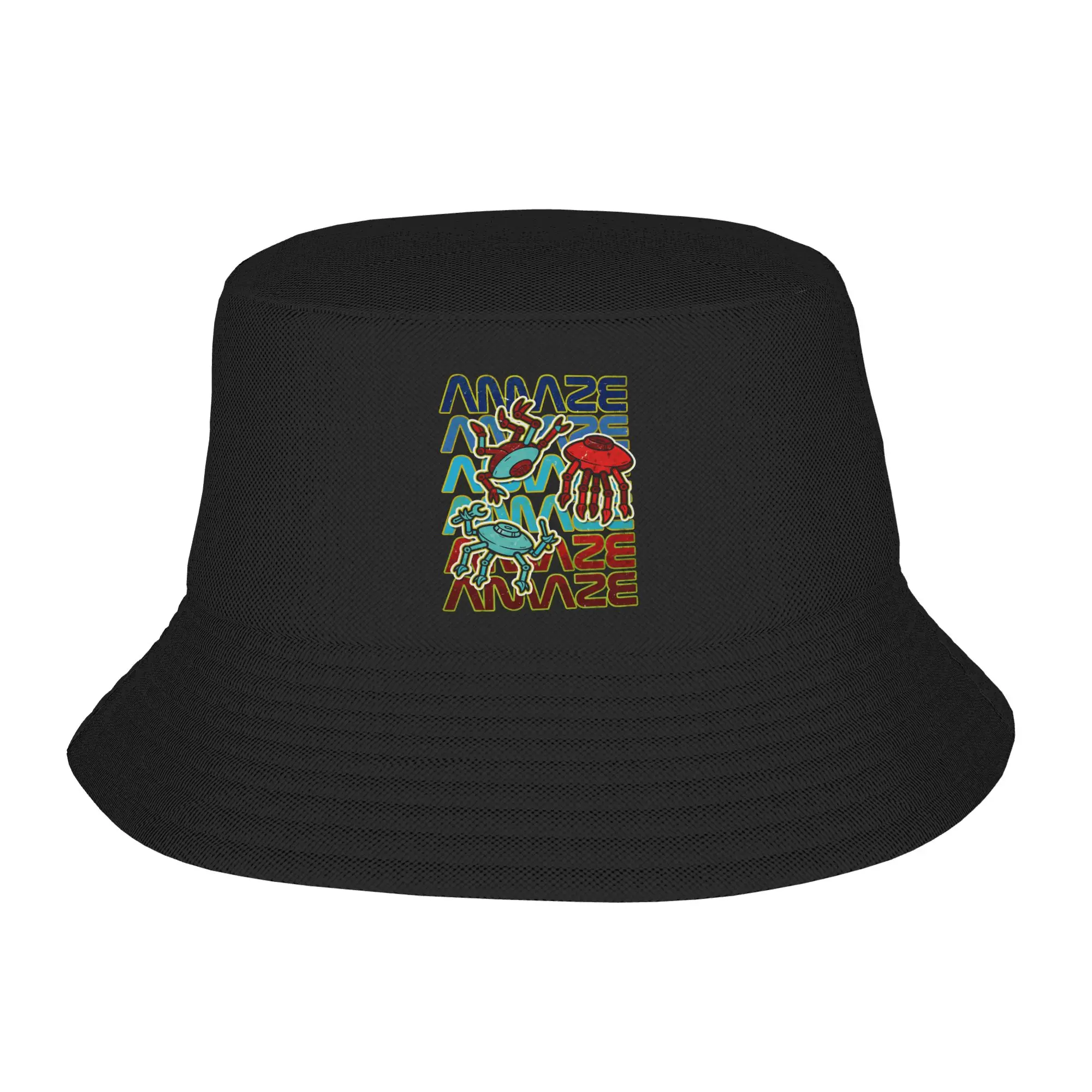 Rocky Amaze Hail Mary Bucket Hat  Street Style Fisherman Caps For Couple Fashion Fishing Sun Hats Personality Custom Cap