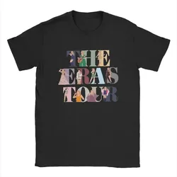 2024 Men's T-Shirt Taylor The Eras Tour Vintage Swift Cotton T-Shirt Short Sleeve Singer Concert T-Shirt Children's Top T-Shirt