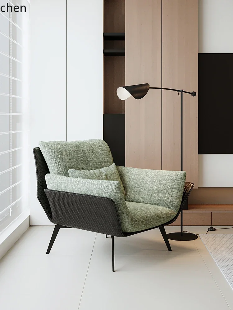 H5.25 single sofa simple size apartment living room balcony leisure chair light luxury lazy chair