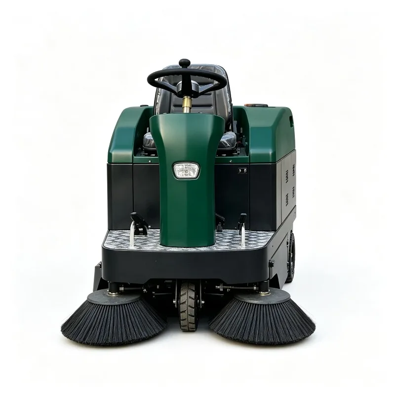 Best Price Ride on Electric Parking Lot Handy Floor Sweeper Machine with Dust Collector Industrial Road Street Sweeping Machine