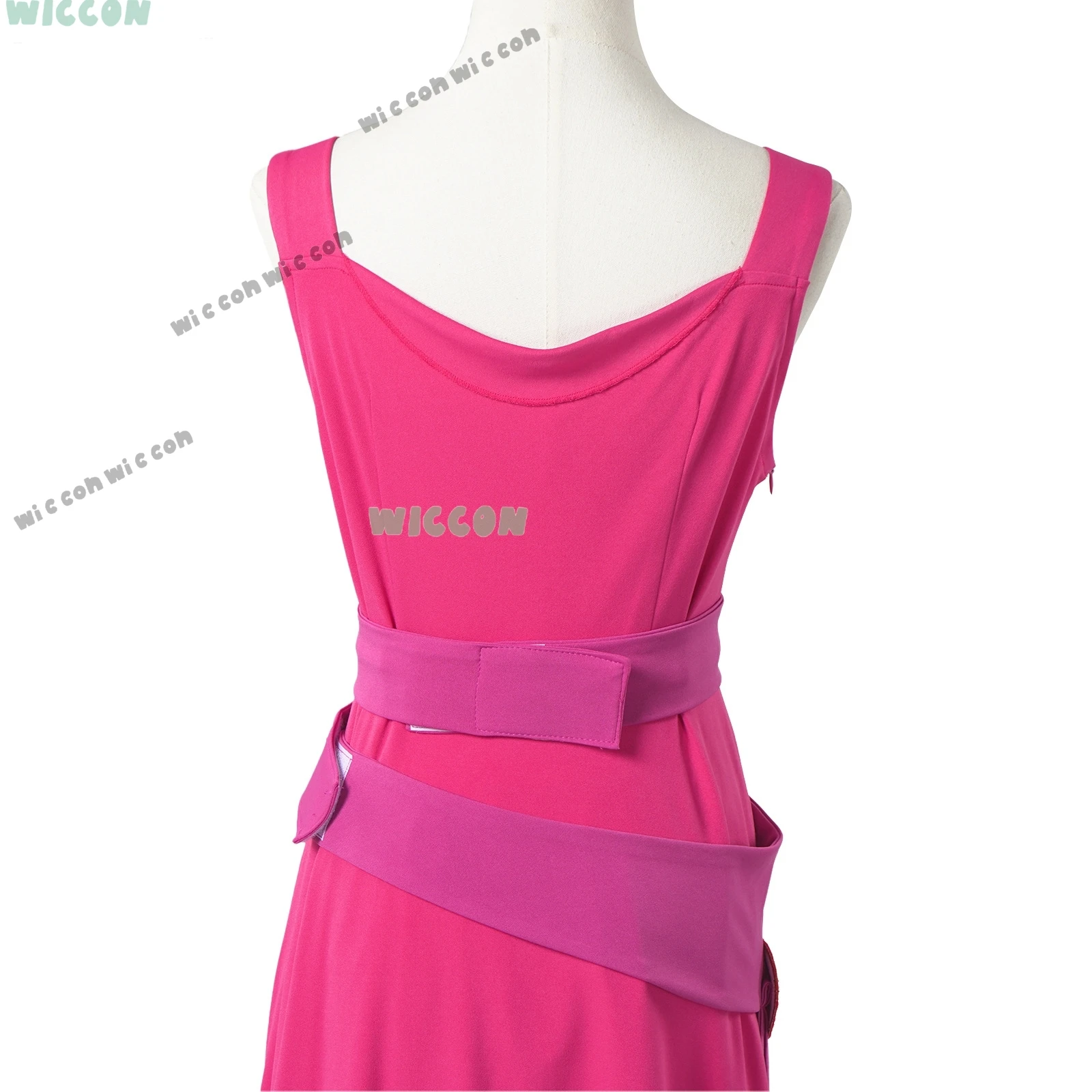 فستان وردي كارتوني ملابس هرقل كوس ميجارا هاديس أزياء تنكرية للجنسين رداء أسود للهالوين بدلات لعب الأدوار