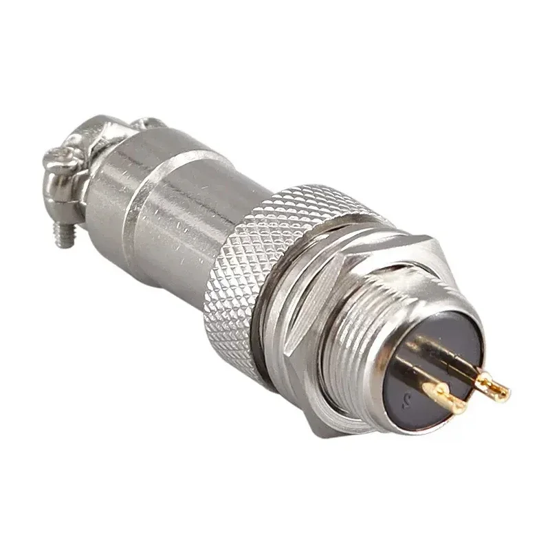 T&I Gx16/Gx12/Gx20 Gold-Plated Aviation Socket Male&Female Connectors 2p/3/4/5/6/7/8/9/10/12/14/15 Pins Cable Connector