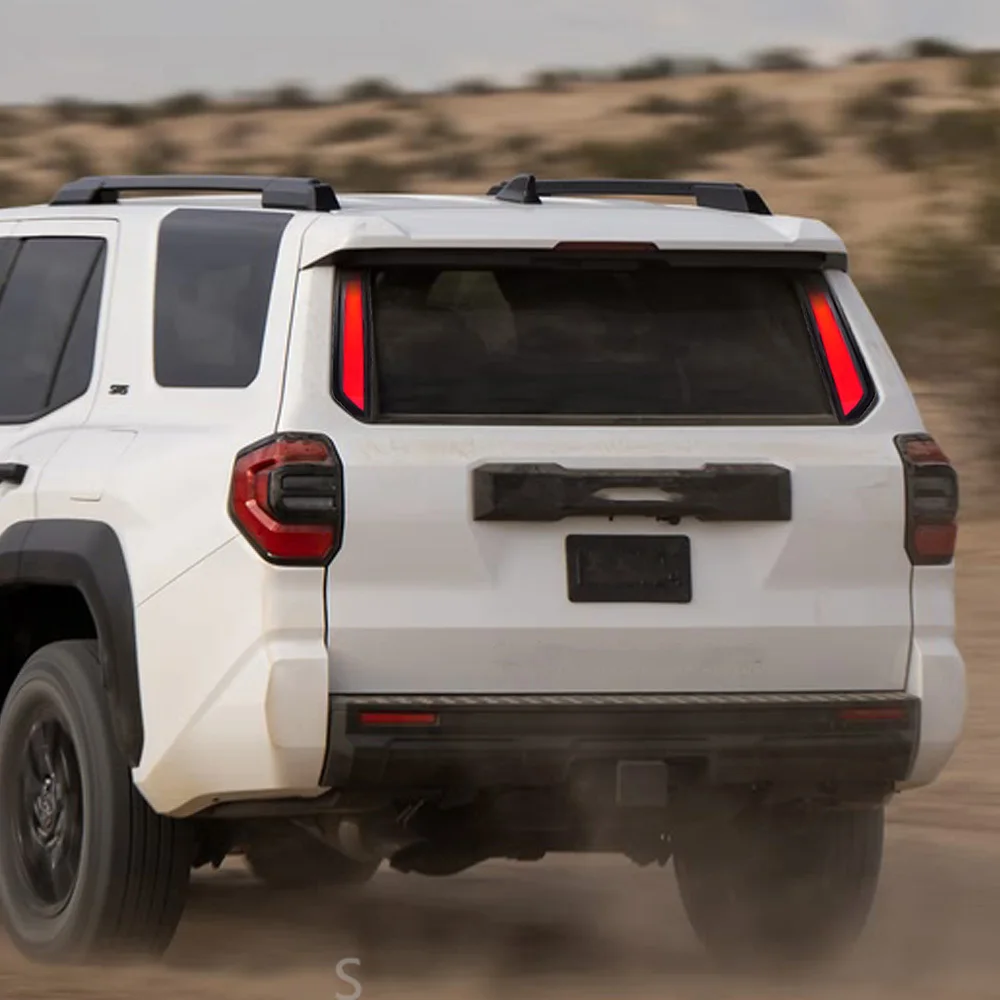 

Для Toyota 4 Runner 2025, обновление багажника автомобиля, светодиодные задние фонари багажника автомобиля, эффект запуска, динамический указатель поворота, автомобильные аксессуары, инструменты