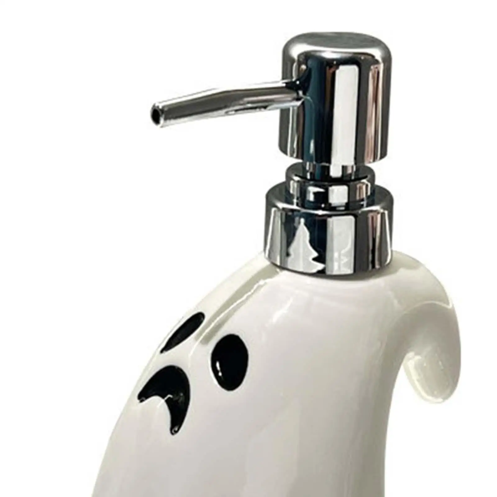 Ceramic Hand Soap Dispenser Funny Lotion Dispenser Shower Gel Dispenser for Halloween Kitchen Bathroom Bedroom Shampoo Lotion