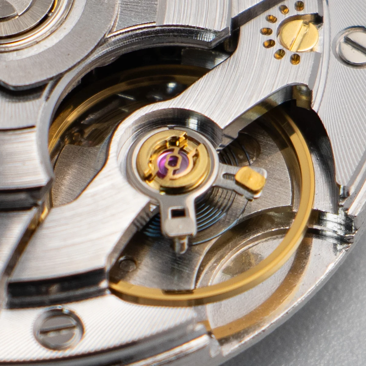 3235 Mechanical Movement Engraved automatic mechanical movement VR3235 blue balance wheel SUB/DJ movement