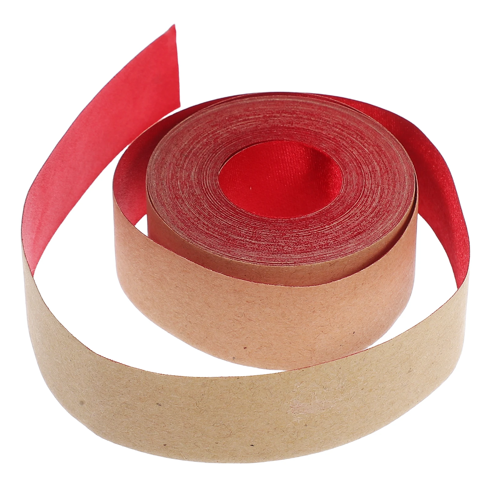 

Red Self Adhesive Lampshade Edge Tape Fabric Trim for Table Floor Lamps Home Office Decoration