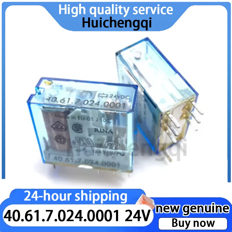 1PCS Genuine 40.61.7.024.0001 24V 8-pin 16A Relay