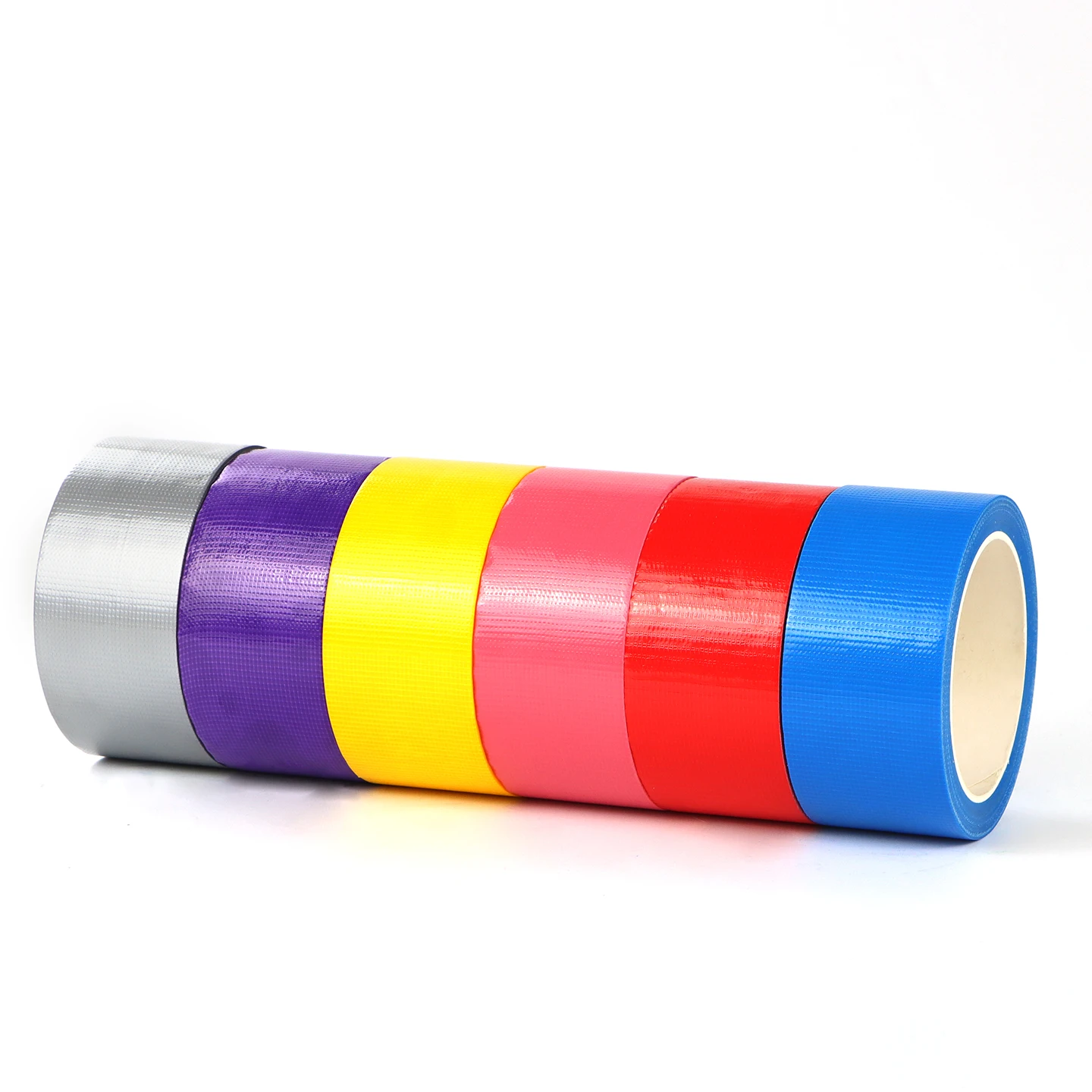 6 Pack Colored Duct Tape Heavy Duty Strong Adhesive Waterproof Cloth Tape Multipurpose Fabric Tape for Packing Repairs Crafts