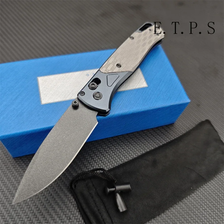 Kith Taps BM for A Limited Run Bugout EDC Knives D2 Blade Aluminum Handle Folding Knife Outdoor Camping Hunting Multitool Gifts