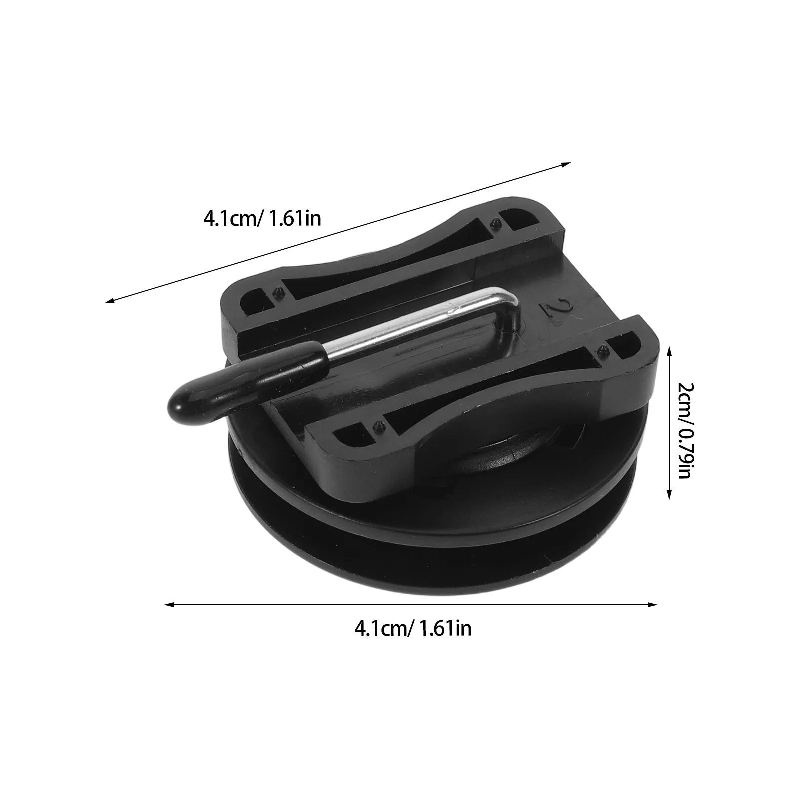 6pcs Universal Car Floor Mat Clips Plastic Anti-Slip Grippers For All Vehicles Floor Mat Retainer Fasteners Carpet Pad Clamps