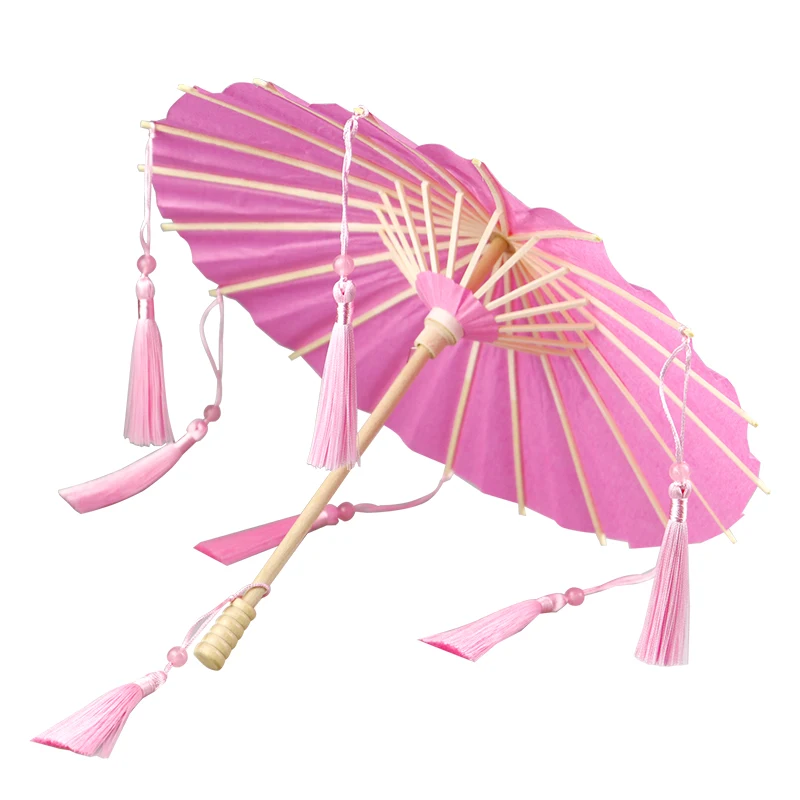 1 Pcs Umbrella Mini Handmade 1/3 1/4 1/6 BJD Doll  Daily Outfit  Cute Doll Accessories Toy Kids Gift