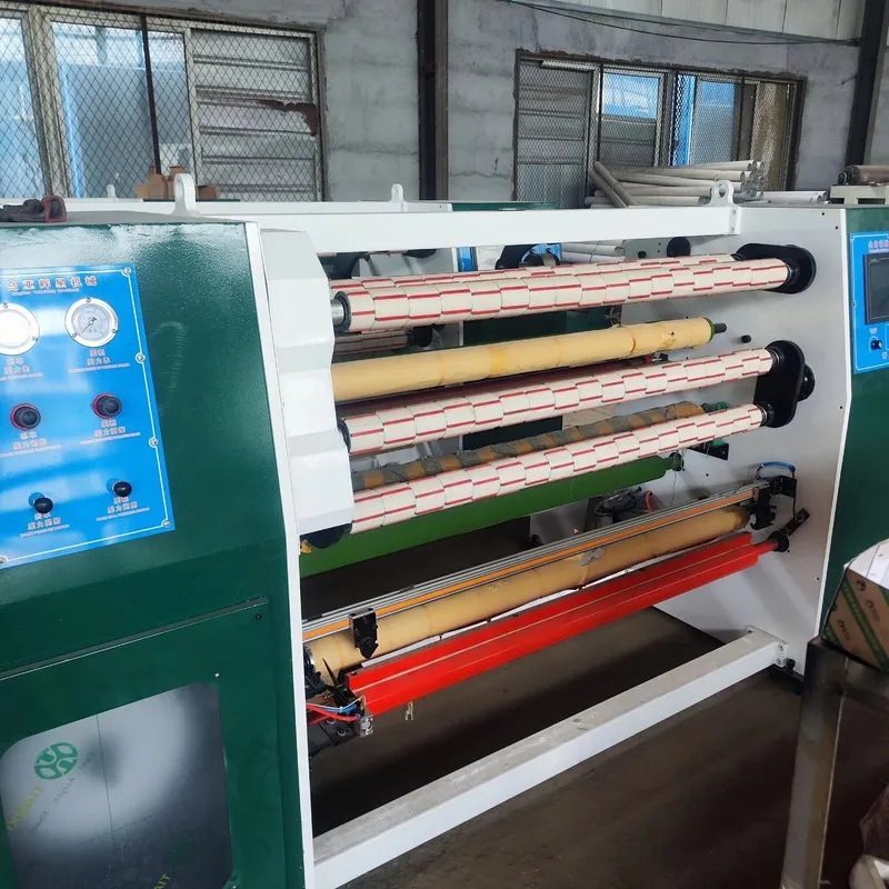 Factory Whole Set Automatic BOPP Tape Jumbo Roll Slitting Machine Adhesive Tape Making Machine Tape Slitting Cutting Machine