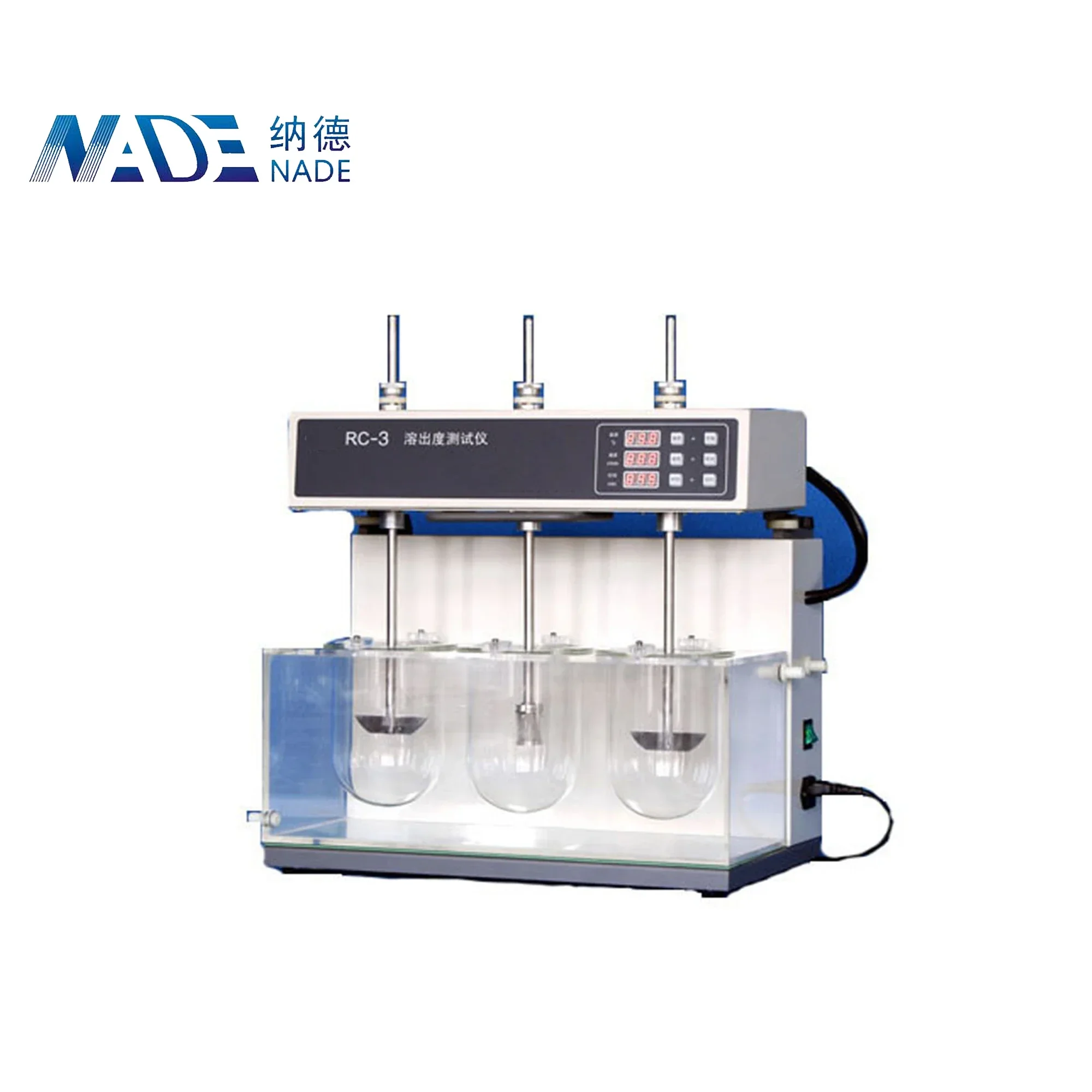 NADE RC-3 Automatic Tablet Dissolution Tester smart turn over dissolution testing apparatus