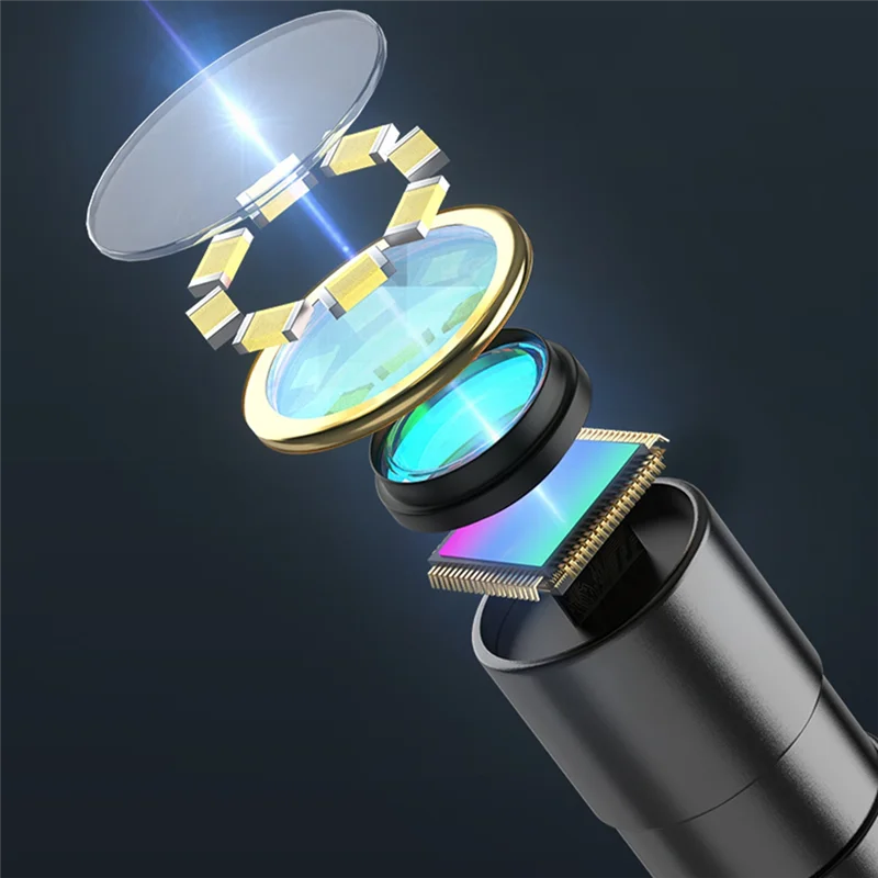 

A19F-Endoscope Camera, Handheld Borescope 4.3Inchhd 1080P With 8 Adjust LED Lights, Inspection Camera With 16.4Ft Cable Easy To