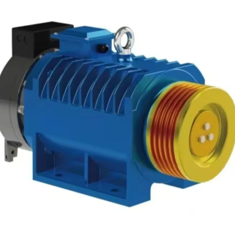 

Бесредукторная тяговая машина с приводом лифта и двигателем лифта для использования в отеле, металлическая конструкция