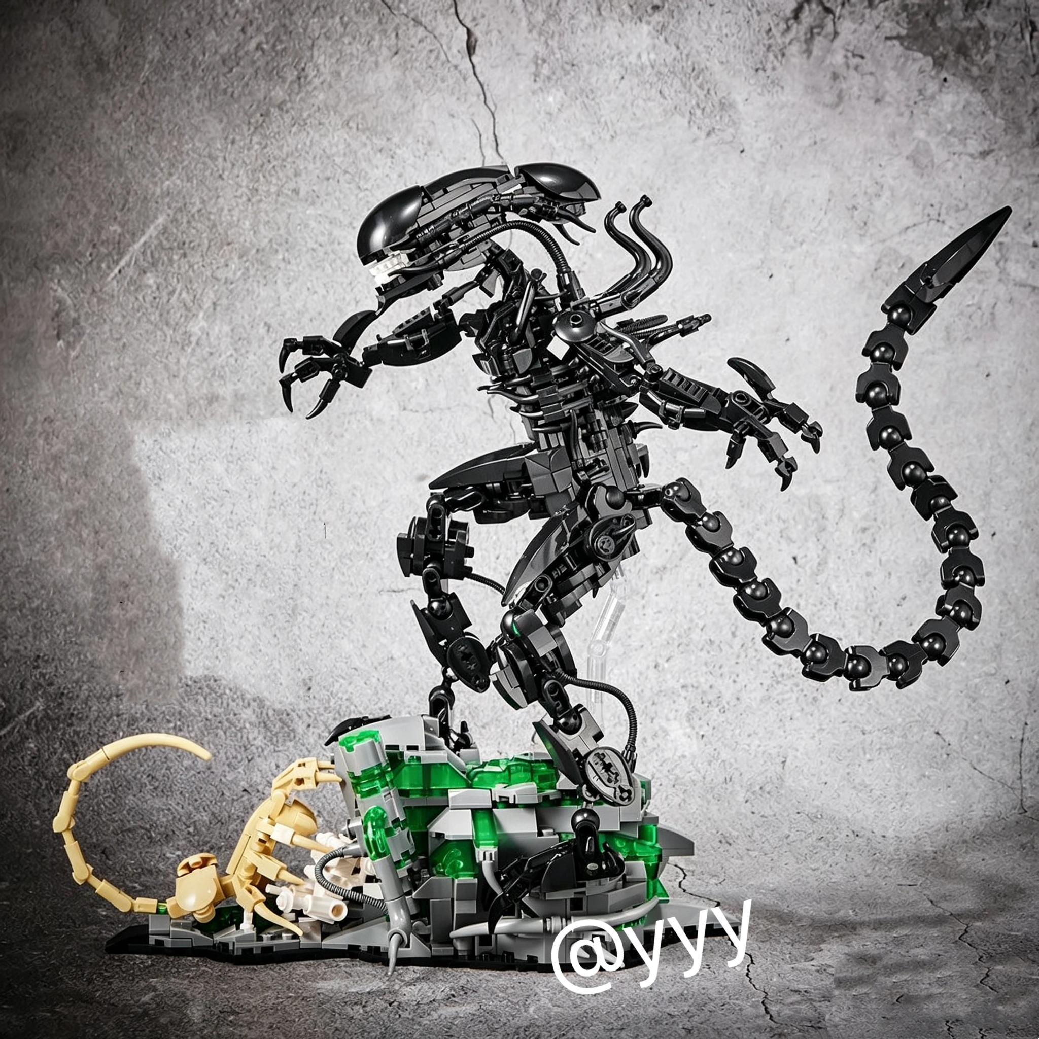 Nouvel ensemble de blocs de co - Xenomorph Kids Toys avis et prix