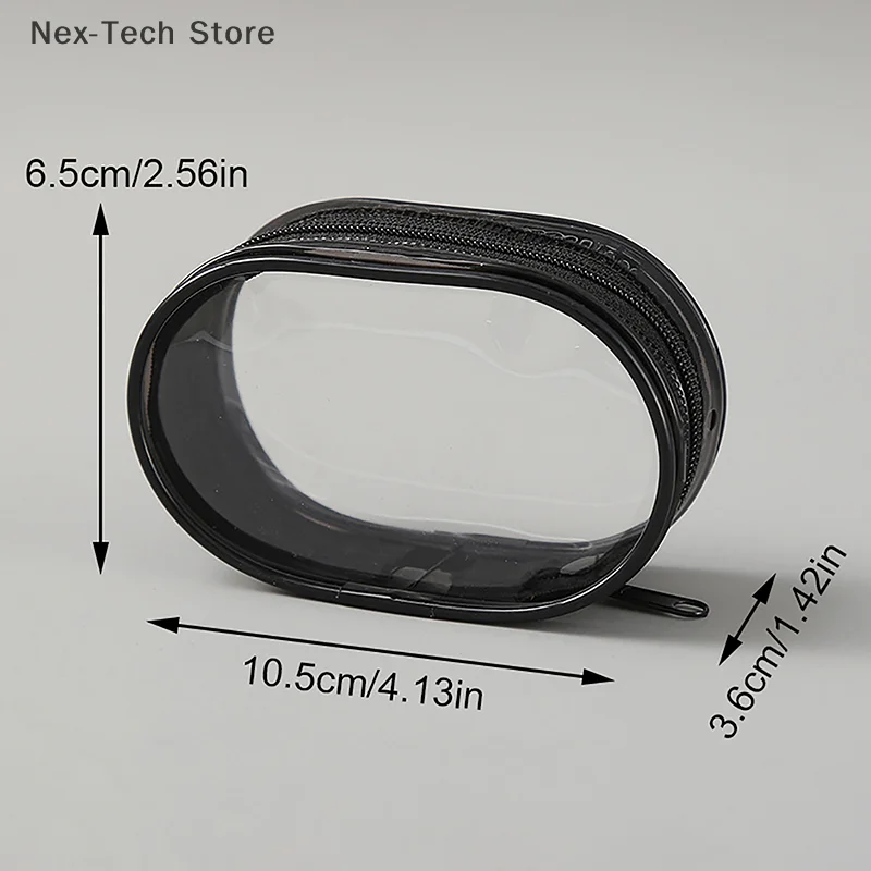 1Pc Multifunctional Headset Data Cable Portable Protective Cover Organizer Box Outdoor Travel Data Cable Storage Box